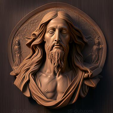 3D model st jesus (STL)